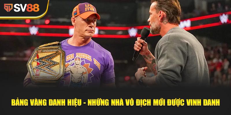 Night of Champions Sky - WWE Night of Champions 28 Jun tại Riyadh với John Cena 1 Bảng vàng danh hiệu - Những nhà vô địch mới được vinh danh