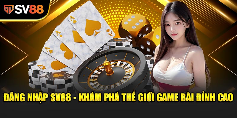 Đăng nhập SV88 - Khám phá thế giới game bài đỉnh cao